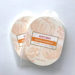 Burt’s Bees Baked Pumpkin Soy Wax Melts 2 Packs
